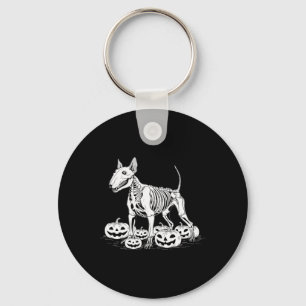 Porte-clés Terrier Skeleton Anniversaire Halloween Hommes Fem
