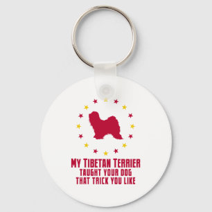 Porte-clés Terrier tibétain