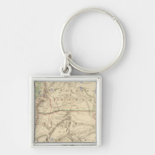 Porte-clés Territoires de Washington et de l'Oregon