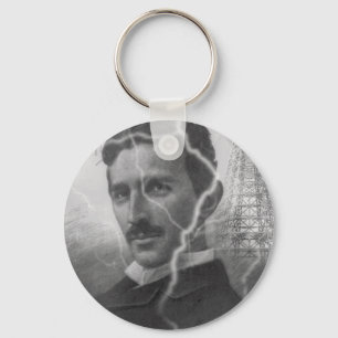 Porte-clés Tesla, l'homme de foudre