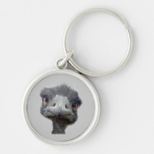 Porte-clés Tête d'autruche