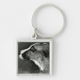 Porte-clés Tête de Henri De Toulouse-Lautrec d'un chien