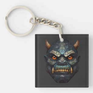 Porte-clés Tête d'orc