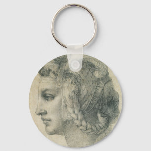 Porte-clés Tête idéale d'une femme par Michelangelo