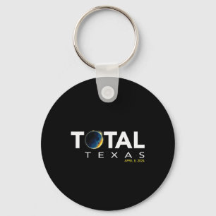 Porte-clés Texas 8 avril total Éclipse solaire 2024