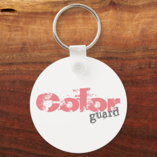 Porte-clés Texte de garde couleur gras
