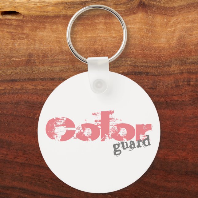 Porte-clés Texte de garde couleur gras (Recto)