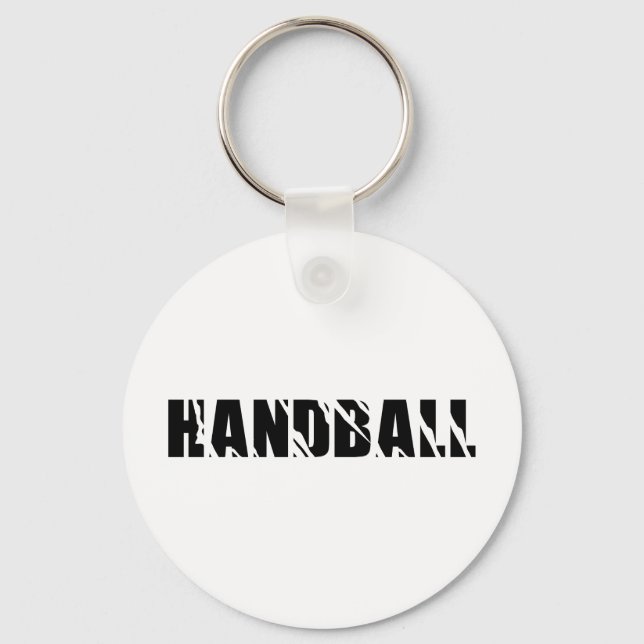 Porte-clés texte du handball (Recto)