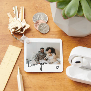 Porte-clés Texte Et Photo Personnalisés