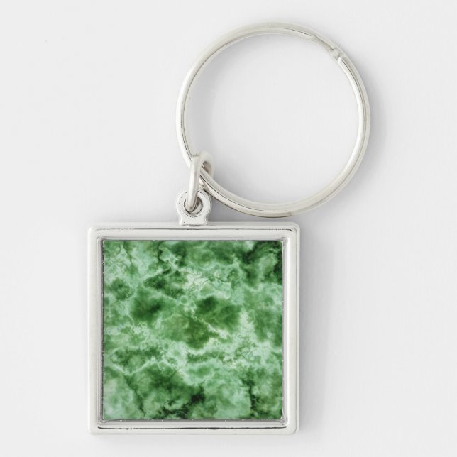 Porte-clés Texture de marbre vert (Devant)