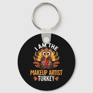 Porte-clés Thanksgiving Je suis l'artiste maquilleux Turquie