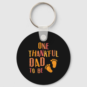 Porte-clés Thanksgiving Merci Papa D'Être Grossesse Annonce