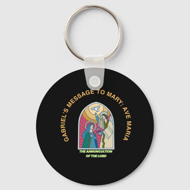 Porte-clés The Annunciation of the Lord (Recto)