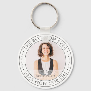Porte-clés The Best Mama Ever Modern Classic