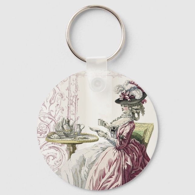 Porte-clés Thé de l'après-midi ! (Recto)