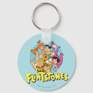 Porte-clés The Flintstones and Rubbles Family Graphic