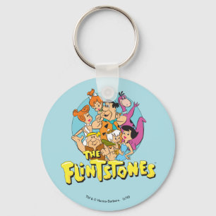 Porte-clés The Flintstones and Rubbles Family Graphic