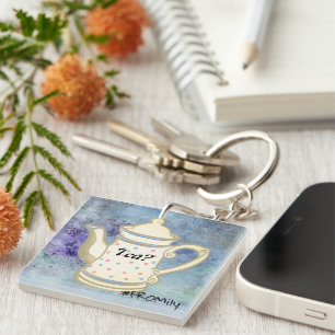 Porte-clés Thé? #FROMily De Fandom Liu Diner Design
