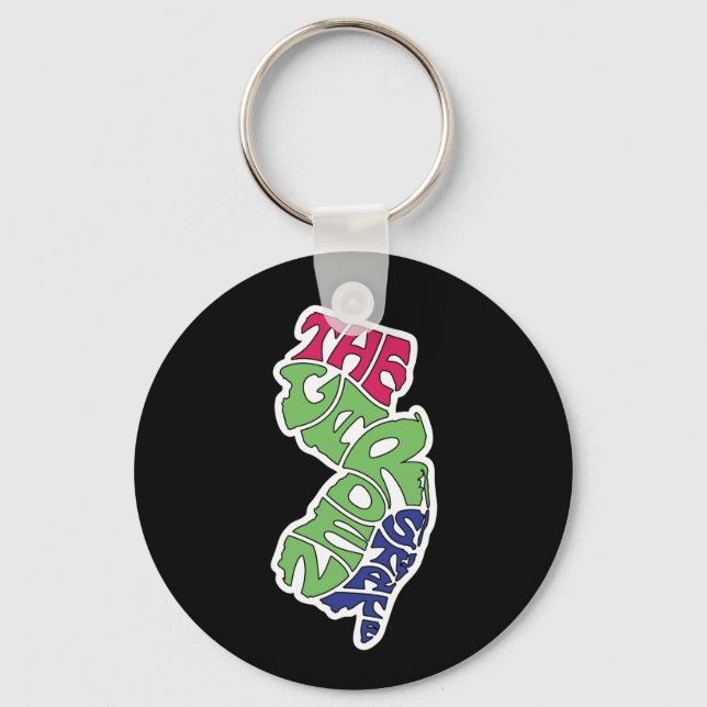 Porte-clés The Garden State - New Jersey (Recto)