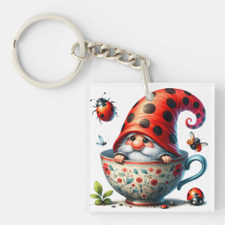 Porte-clés Thé Ladybug
