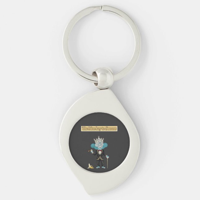 Porte-clés The Mon-key To success gift  (Devant)
