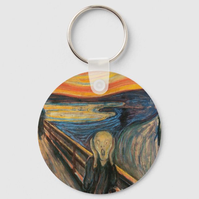 Porte-clés The Scream - Edvard Munch (Recto)
