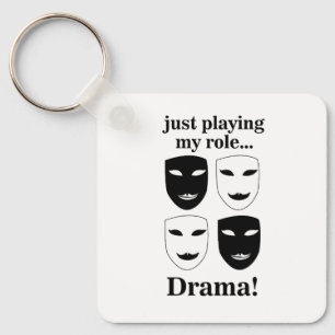 Porte-clés Théâtre Masque Théâtre Scène dramatique