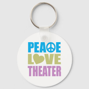 Porte-clés Théâtre Peace Love
