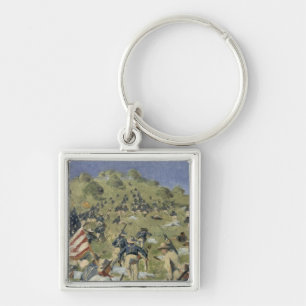 Porte-clés Theodore Roosevelt prenant le saint Juan
