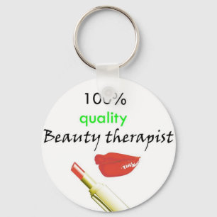 Porte-clés thérapeute 100% de beauté de qualité