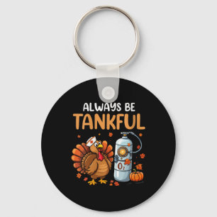 Porte-clés Thérapeute en thérapie respiratoire de Thanksgivin