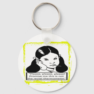PORTE-CLÉS THERMOMÈTRE RÉCTAL