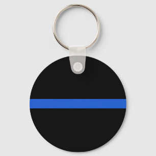 Porte-clés Thin Blue Line Keychain