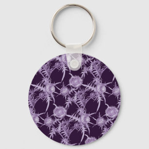 Porte-clés THISTTLE violet motif