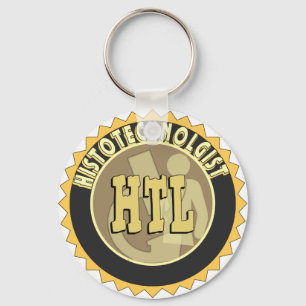 PORTE-CLÉS THL BADGE HISTOTECHNOLOGIST HISTOLOGY TECH