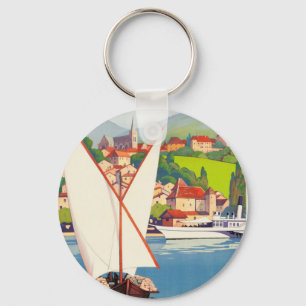 Porte-clés Thonon Les Bains Français Travel Europe