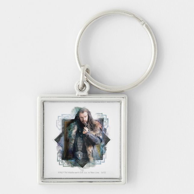 Porte-clés THORIN OAKENSHIELD™ - Graphique de caractères (Devant)