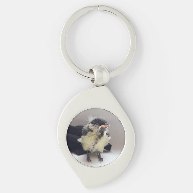Porte-clés Tidi my Bird le Parus Major (Devant)