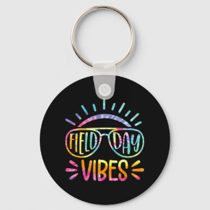 Porte-clés Tie Dye Field Day Vibes Dernier Day Of School Fiel