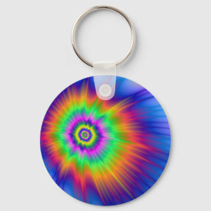 Porte-clés Tie Dye Fireball