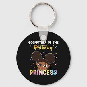 Porte-clés Tie Dye Godmère L'Anniversaire Princesse Black His