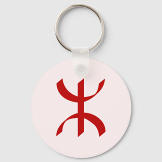 Porte-clés TIFINAGH rouge - Tifinagh berbère - Amazigh Tifina