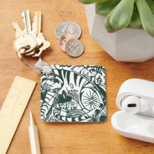 Porte-clés Tiger by Franz Marc, Vintage Expressionism Art