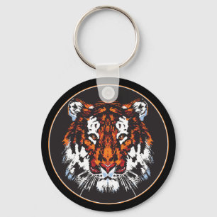 Porte-clés Tiger Head