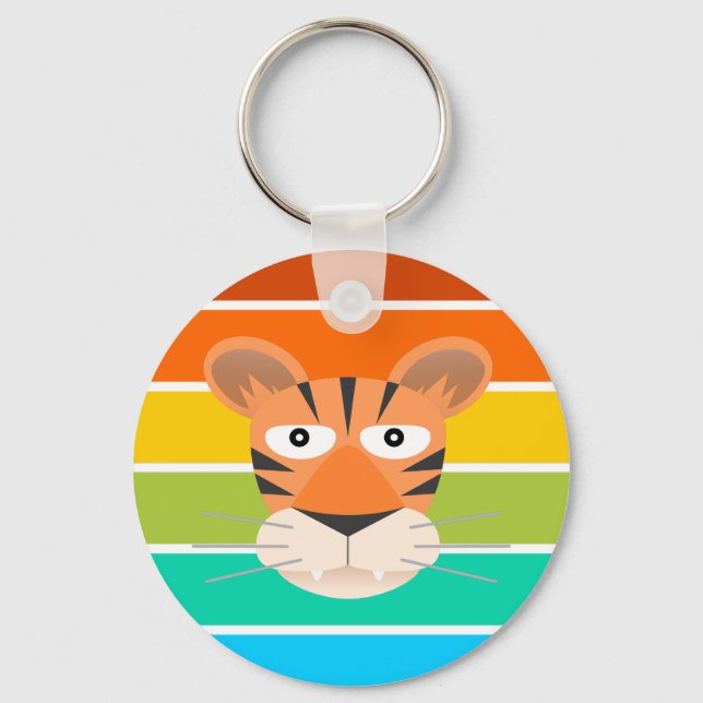 Porte-clés Tigre (Recto)