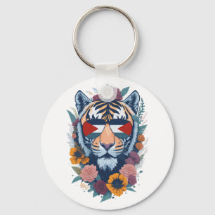 Porte-clés Tigre palestinien - Palestine FLAG