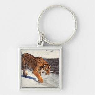 Porte-clés Tigre sibérien
