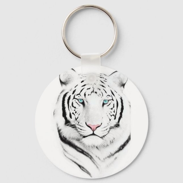Porte-clés Tigres blancs de Sibérie (Recto)