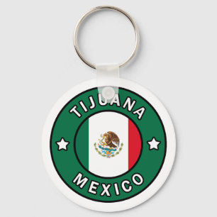 Porte-clés Tijuana Mexico button