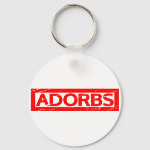 Porte-clés Timbre Adorbs